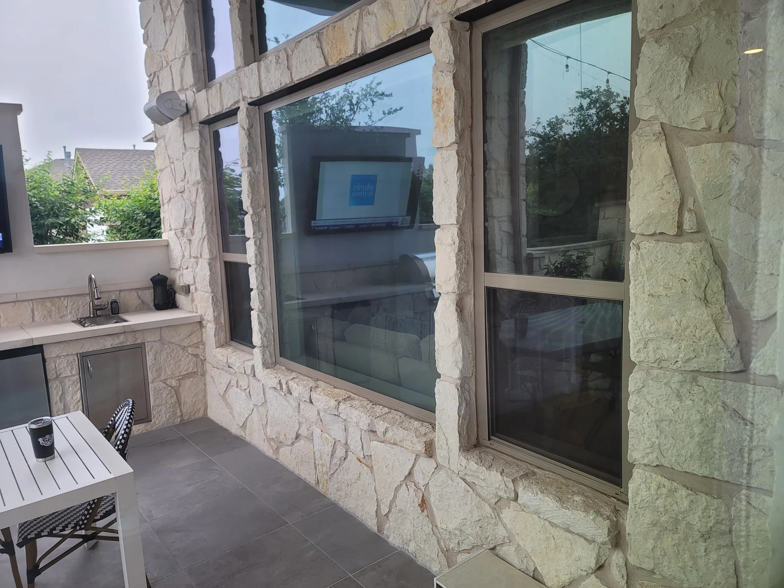 Custom home construction exterior